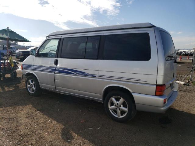 WV2NB47082H054925 - 2002 VOLKSWAGEN EUROVAN MV SILVER photo 2