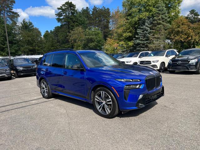 5UX33EM04P9R55092 - 2023 BMW X7 M60I BLUE photo 1