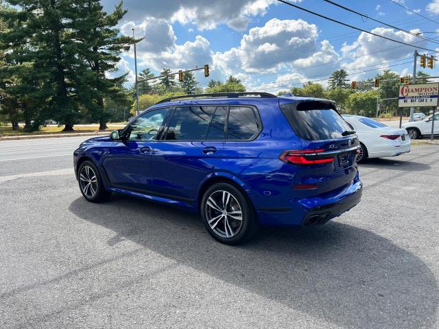 5UX33EM04P9R55092 - 2023 BMW X7 M60I BLUE photo 3