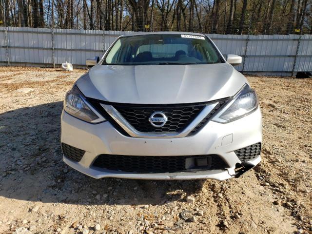 3N1AB7AP7KY429148 - 2019 NISSAN SENTRA S SILVER photo 5