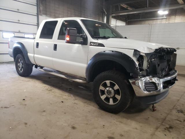 1FT8W3B6XBEC82786 - 2011 FORD F350 SUPER DUTY WHITE photo 4