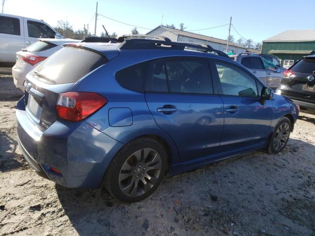 JF1GPAS68EH286003 - 2014 SUBARU IMPREZA SPORT LIMITED BLUE photo 3