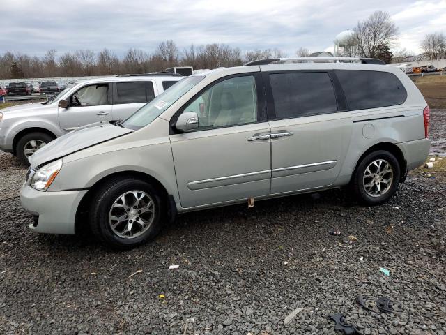 KNDMH4C73E6547262 - 2014 KIA SEDONA EX TAN photo 1