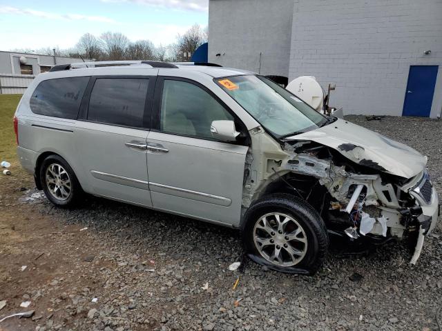 KNDMH4C73E6547262 - 2014 KIA SEDONA EX TAN photo 4