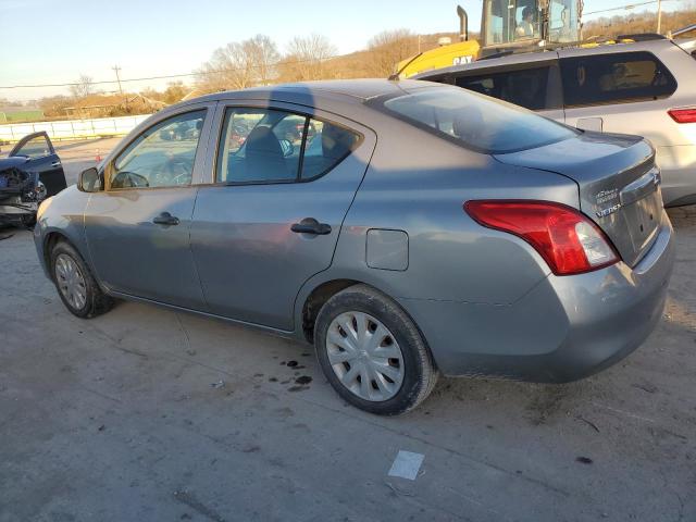 3N1CN7AP7EL830507 - 2014 NISSAN VERSA S SILVER photo 2