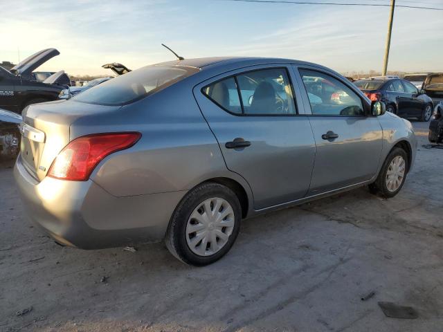 3N1CN7AP7EL830507 - 2014 NISSAN VERSA S SILVER photo 3