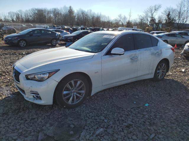 JN1CV7AR8HM681441 - 2017 INFINITI Q50 BASE WHITE photo 1