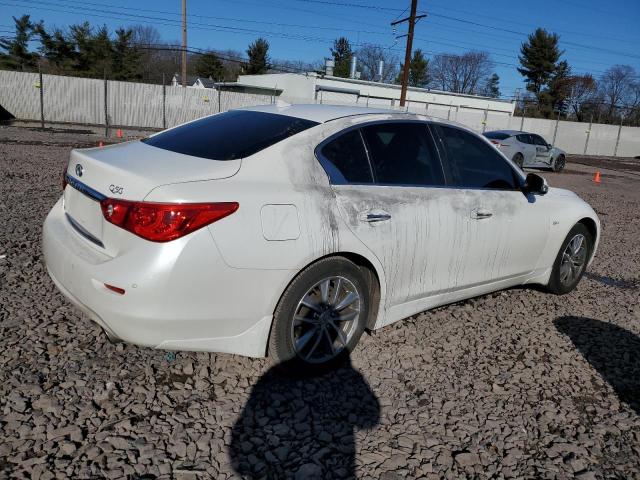 JN1CV7AR8HM681441 - 2017 INFINITI Q50 BASE WHITE photo 3