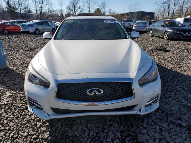 JN1CV7AR8HM681441 - 2017 INFINITI Q50 BASE WHITE photo 5