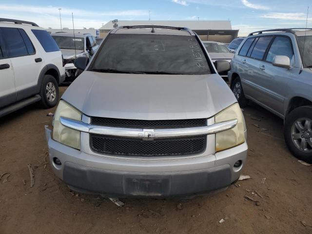 2CNDL73F456024250 - 2005 CHEVROLET EQUINOX LT SILVER photo 5