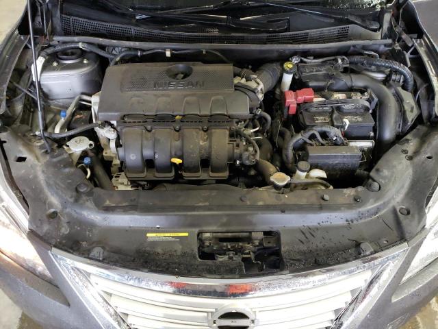 3N1AB7AP9FY329431 - 2015 NISSAN SENTRA S GRAY photo 11