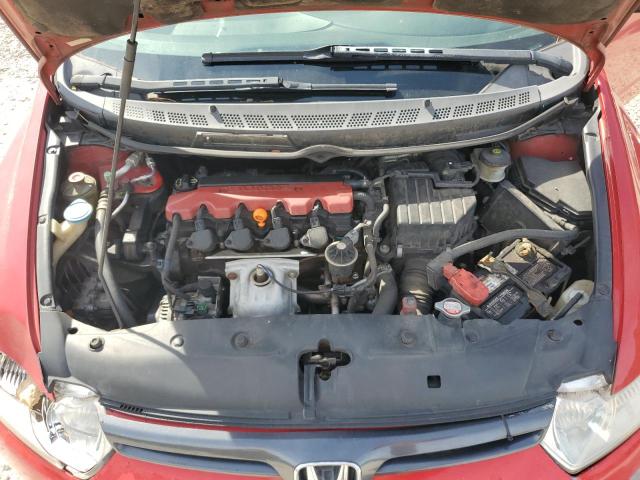 2HGFG12806H542316 - 2006 HONDA CIVIC EX RED photo 11