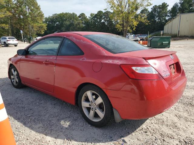 2HGFG12806H542316 - 2006 HONDA CIVIC EX RED photo 2