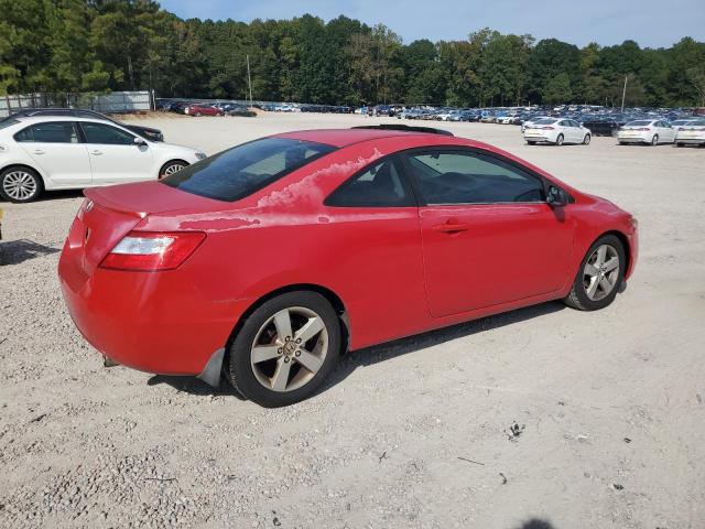 2HGFG12806H542316 - 2006 HONDA CIVIC EX RED photo 3