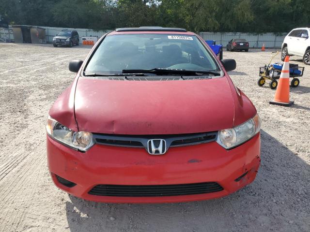2HGFG12806H542316 - 2006 HONDA CIVIC EX RED photo 5
