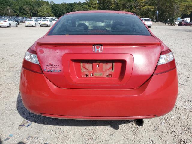 2HGFG12806H542316 - 2006 HONDA CIVIC EX RED photo 6