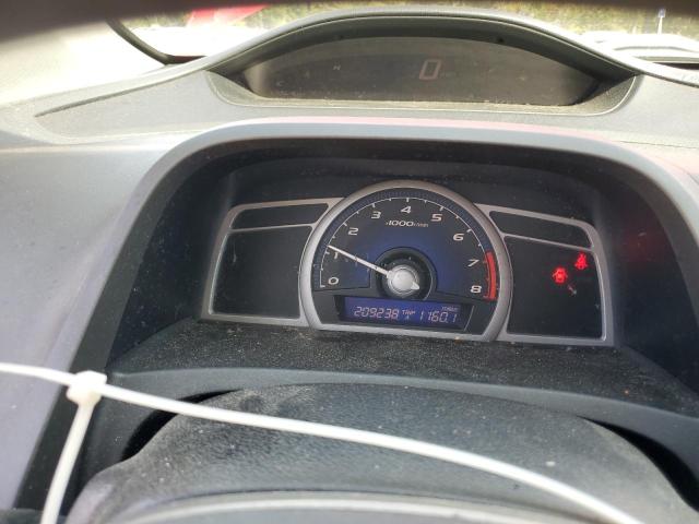 2HGFG12806H542316 - 2006 HONDA CIVIC EX RED photo 9