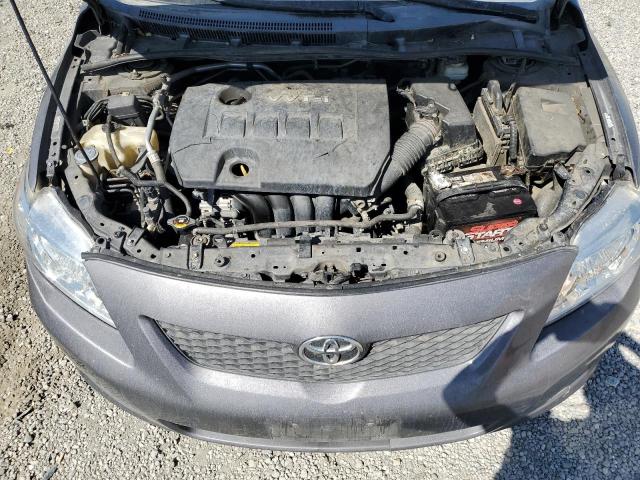 1NXBU4EE0AZ384358 - 2010 TOYOTA COROLLA BASE Grafit foto 11