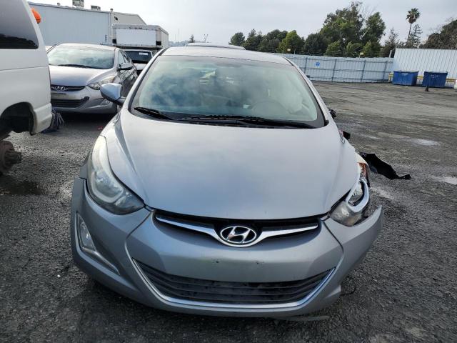 KMHDH4AE8FU224299 - 2015 HYUNDAI ELANTRA SE SILVER photo 5