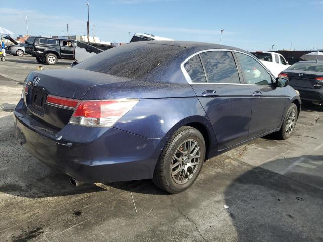 1HGCP2F3XCA072474 - 2012 HONDA ACCORD LX BLUE photo 3