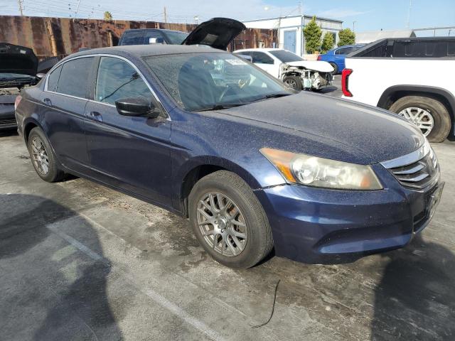 1HGCP2F3XCA072474 - 2012 HONDA ACCORD LX BLUE photo 4