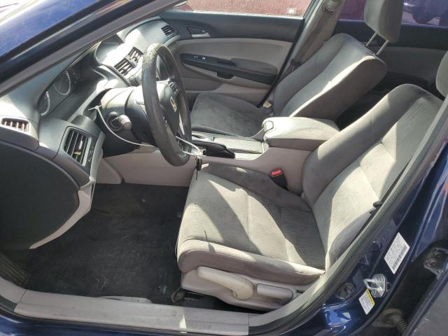 1HGCP2F3XCA072474 - 2012 HONDA ACCORD LX BLUE photo 7