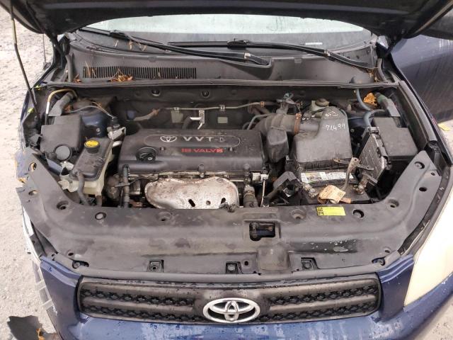 JTMZD33V776047795 - 2007 TOYOTA RAV4 BLUE photo 12