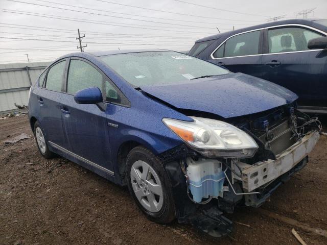 JTDKN3DU7A0226126 - 2010 TOYOTA PRIUS BLUE photo 4