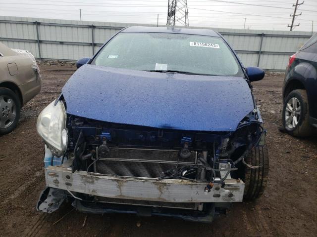 JTDKN3DU7A0226126 - 2010 TOYOTA PRIUS BLUE photo 5