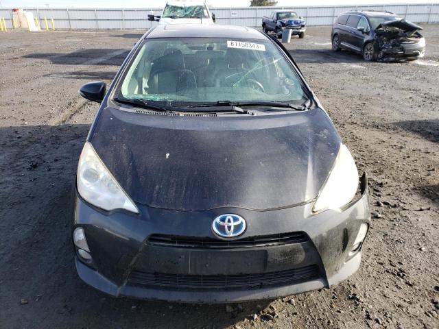 JTDKDTB37D1042980 - 2013 TOYOTA PRIUS C BLACK photo 5