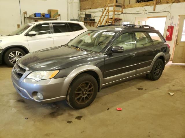 4S4BP86CX84332225 - 2008 SUBARU OUTBACK 3.0R LL BEAN GRAY photo 1