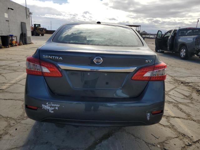 3N1AB7AP3FL675147 - 2015 NISSAN SENTRA S TEAL photo 6