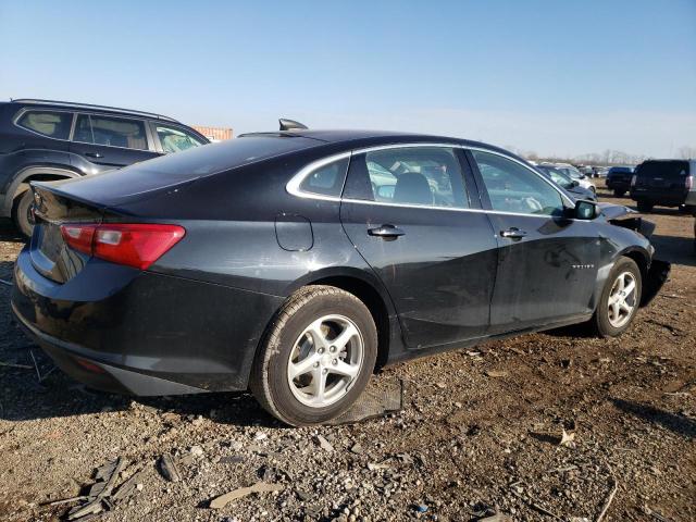 1G1ZB5ST6HF140271 - 2017 CHEVROLET MALIBU LS BLACK photo 3