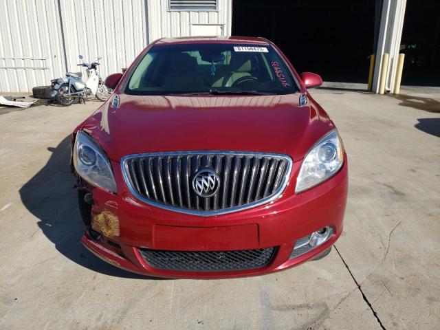 1G4PP5SK3C4161862 - 2012 BUICK VERANO BURGUNDY photo 5