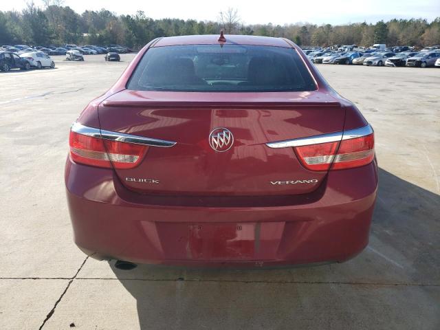 1G4PP5SK3C4161862 - 2012 BUICK VERANO BURGUNDY photo 6