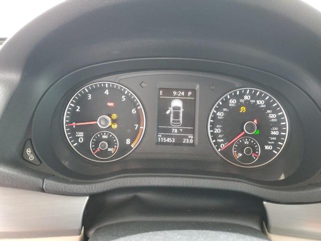 1VWBT7A32EC038091 - 2014 VOLKSWAGEN PASSAT SE WHITE photo 9