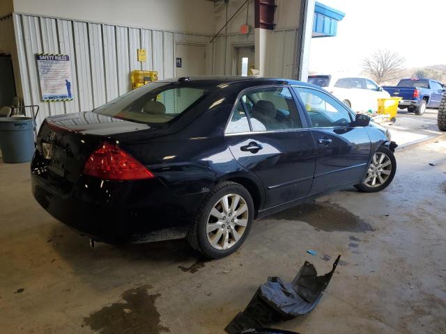 1HGCM66537A101109 - 2007 HONDA ACCORD EX BLACK photo 3