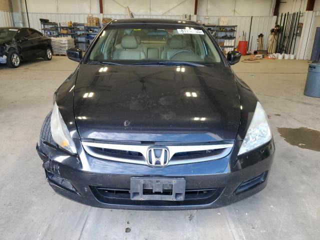 1HGCM66537A101109 - 2007 HONDA ACCORD EX BLACK photo 5