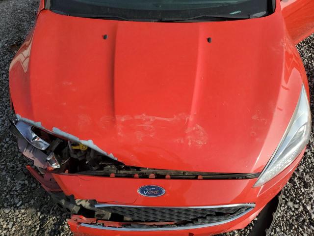 1FADP3K27HL246623 - 2017 FORD FOCUS SE RED photo 11