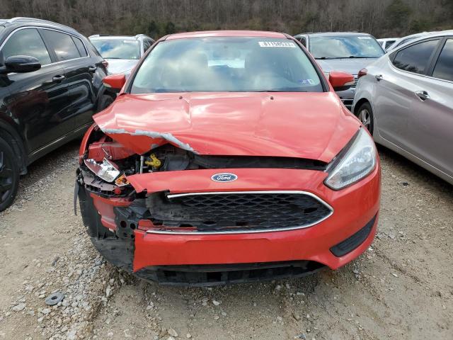 1FADP3K27HL246623 - 2017 FORD FOCUS SE RED photo 5