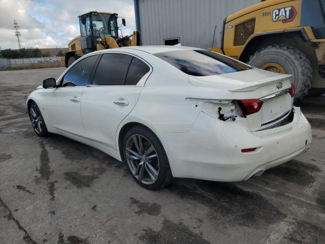 JN1BV7AP7FM357498 - 2015 INFINITI Q50 BASE WHITE photo 2