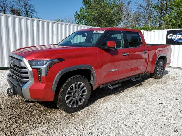 5TFJA5EC6NX003646 - 2022 TOYOTA TUNDRA CREWMAX LIMITED MAROON photo 1