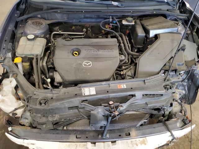 JM1BK32G781186530 - 2008 MAZDA 3 I Сірий фото 11