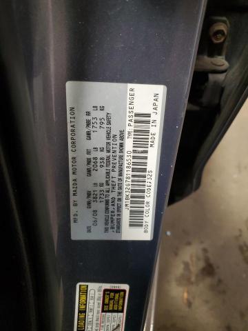 JM1BK32G781186530 - 2008 MAZDA 3 I Сірий фото 12