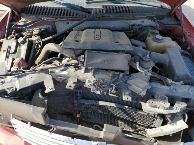 5LMFU275X7LJ19204 - 2007 LINCOLN NAVIGATOR წითელი ფოტო 12