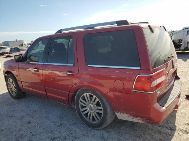 5LMFU275X7LJ19204 - 2007 LINCOLN NAVIGATOR წითელი ფოტო 2