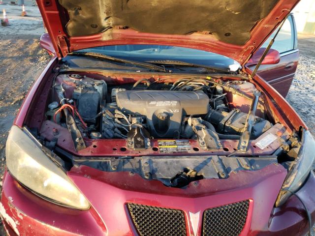 2G2WR554061162608 - 2006 PONTIAC GRAND PRIX GT BURGUNDY photo 11