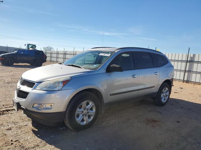 1GNLREED5AS154440 - 2010 CHEVROLET TRAVERSE LS SILVER photo 1