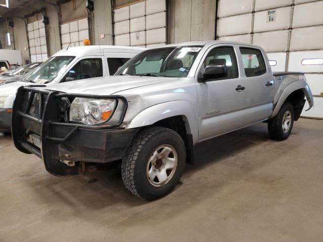 5TEJU62N08Z508002 - 2008 TOYOTA TACOMA DOUBLE CAB PRERUNNER SILVER photo 1