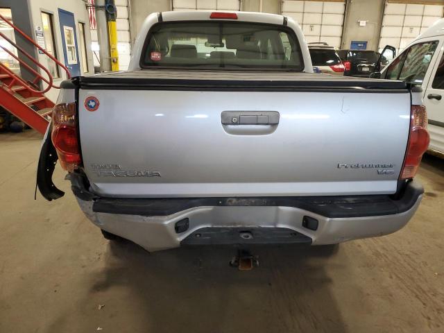 5TEJU62N08Z508002 - 2008 TOYOTA TACOMA DOUBLE CAB PRERUNNER SILVER photo 6